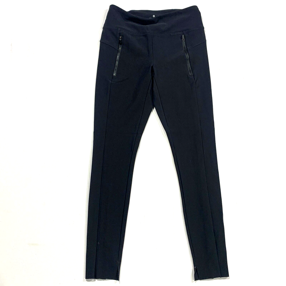 Athleta Black XS Zip Pocket Pull-On Leggings