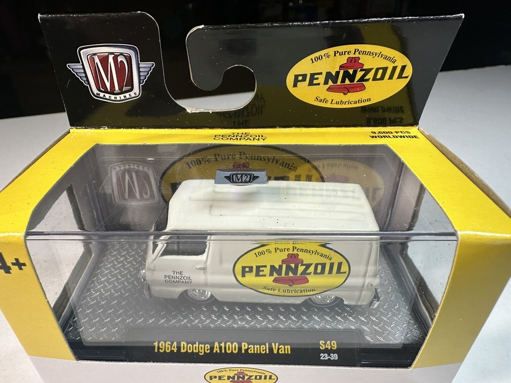 2023 M2 Machine 1964 Dodge A100 Panel Van S49 Pennzoil