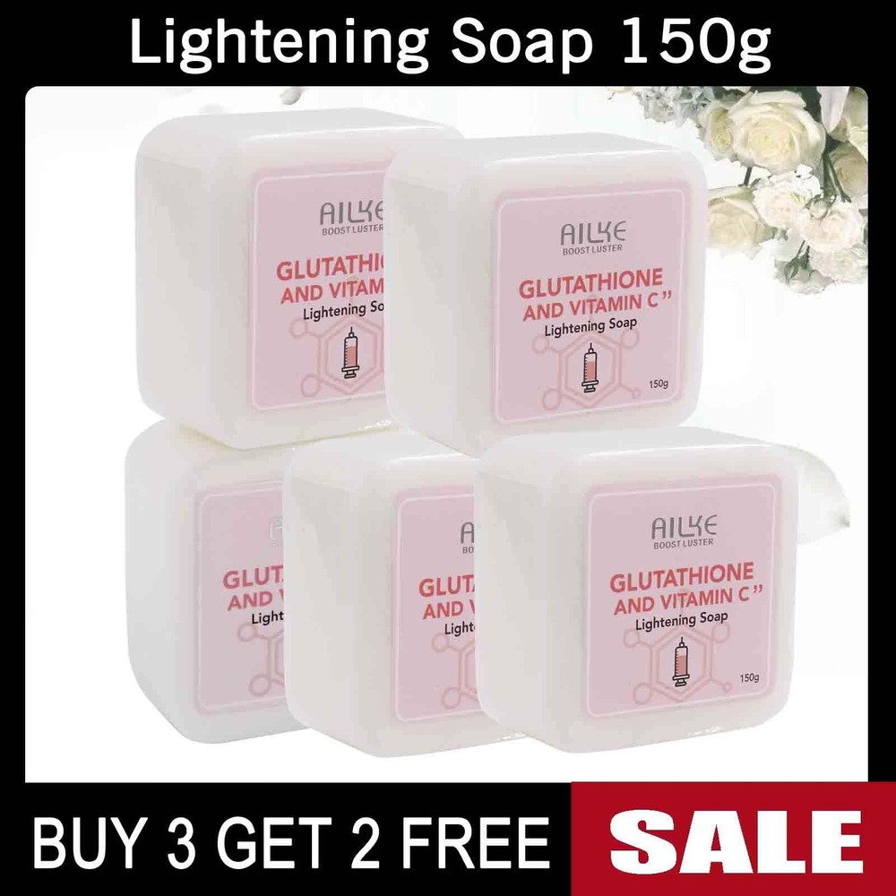 AILKE Brightening Skin Care Kit with Vitamin C & Glutathione to Reduce Dark Spots & Brighten Skin