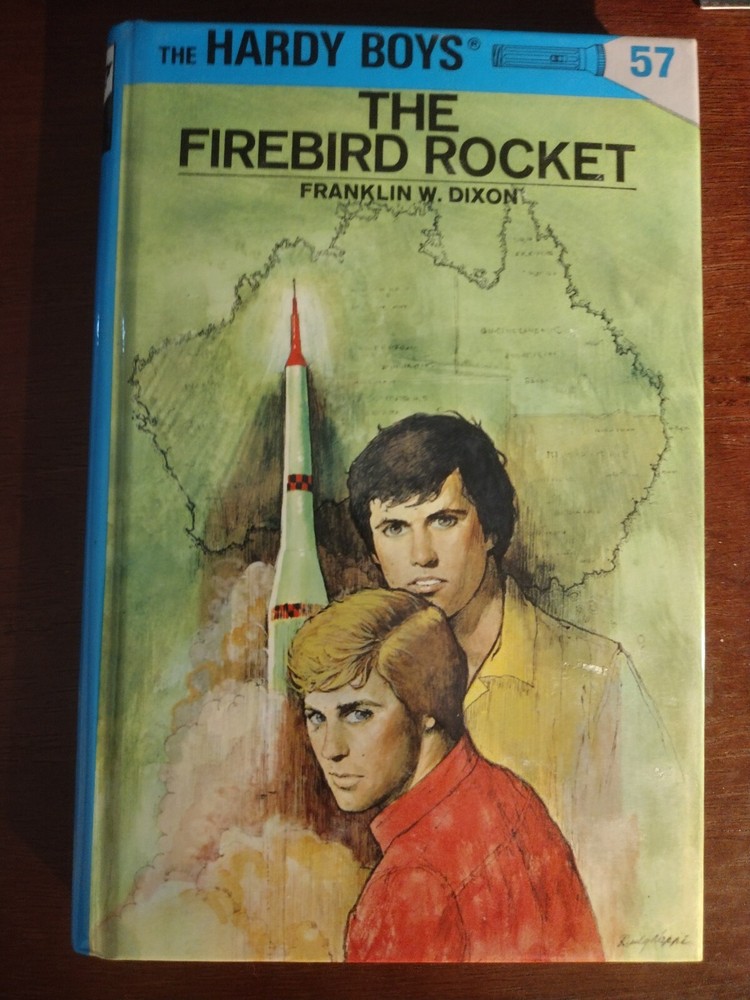 THE HARDY BOYS - FIREBIRD ROCKET #57 - HARDCOVER NEW
