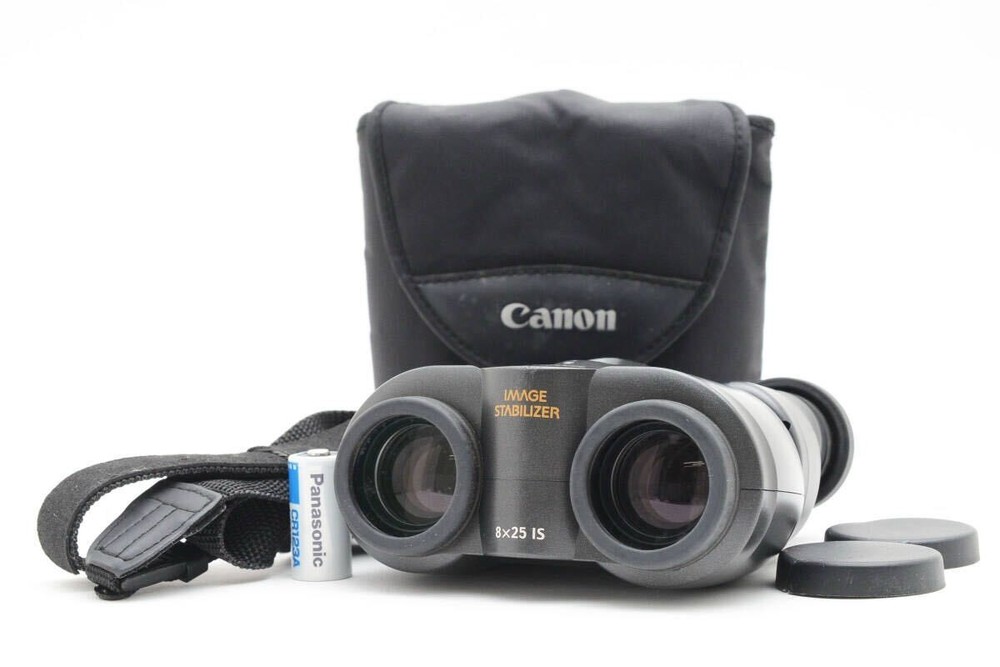 Canon 8x25 IS Image Stabilizer Binoculars Anti-Vibration 3056 New