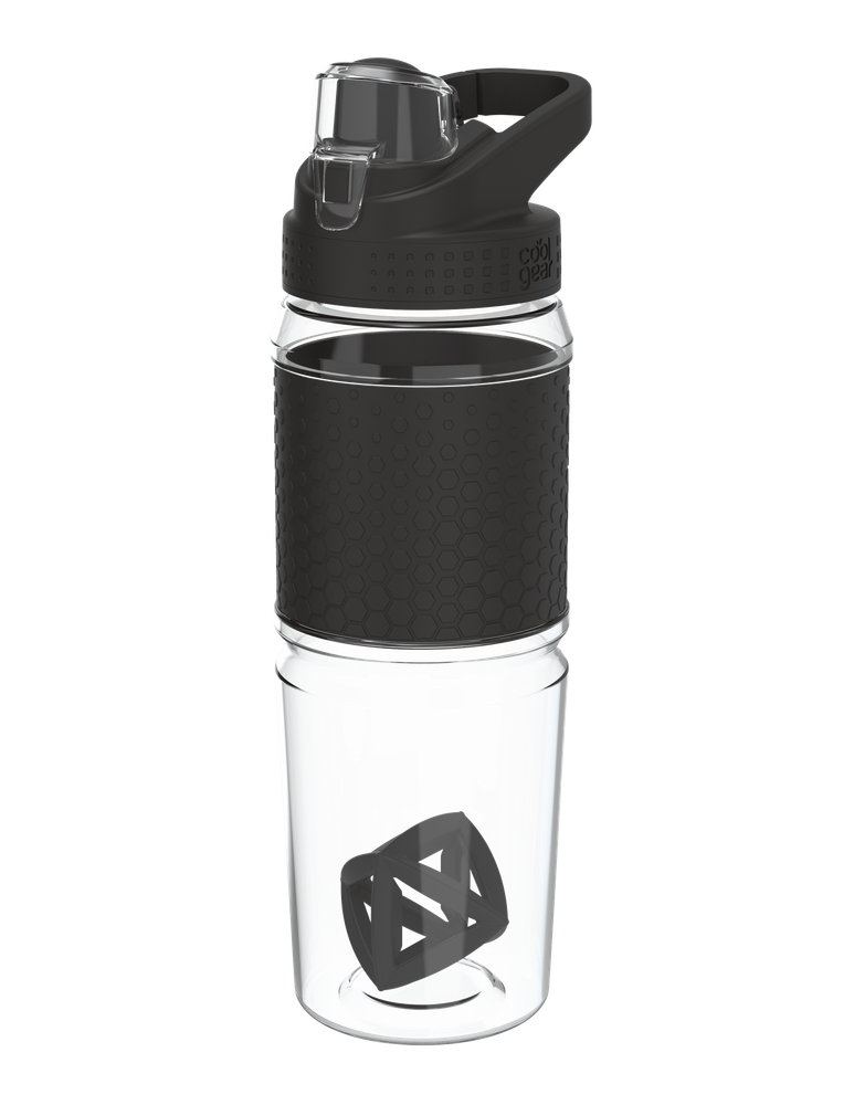 32oz Lightweight Gym Shaker Bottle with Mixing Ball Dishwasher Safe Durable