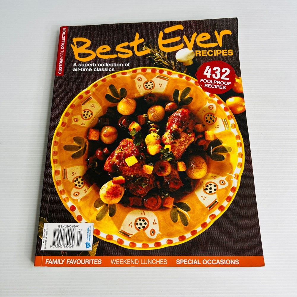 Best Ever Custom Cooking Recipes Collection Cookbook for Food Lovers