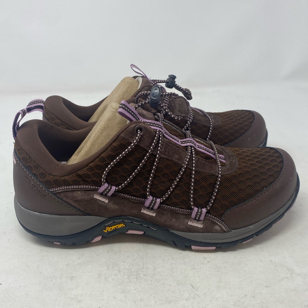 Dansko Brown/Pink Womens EU 37 Vibram Walking Shoes