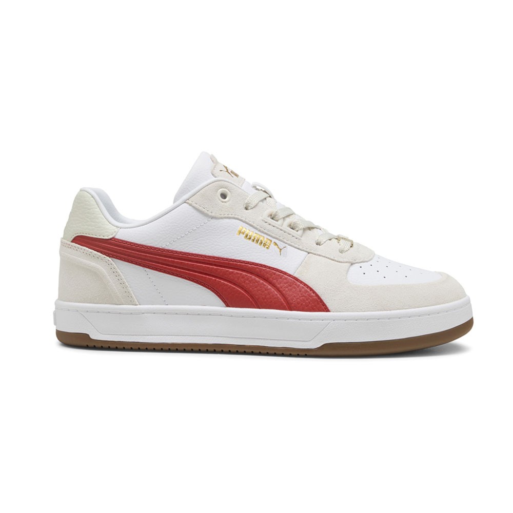 PUMA Caven 2.0 Lux Sd Lace-Up Mens Grey Casual Sneakers 39508007