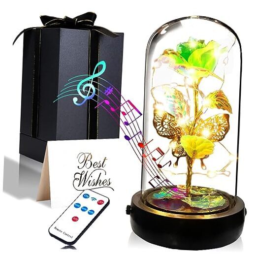 Elegant Light Green Rose Valentine's Day Gift for Her