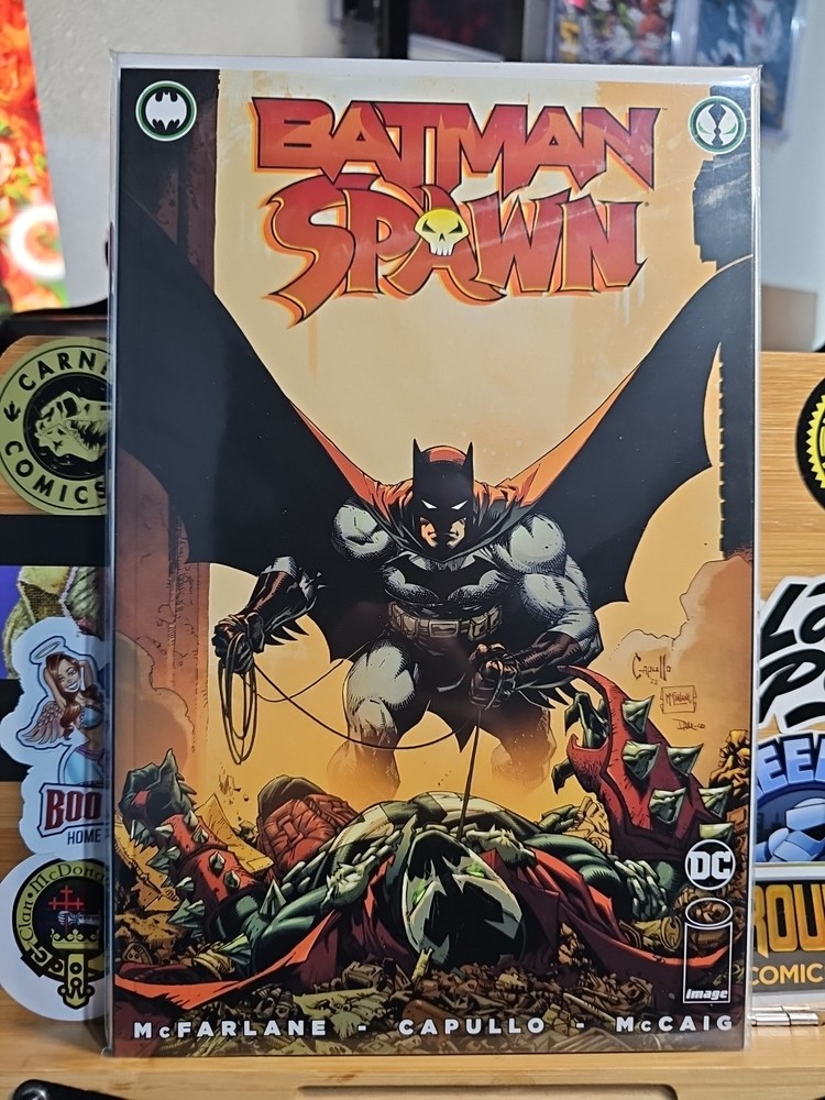 Batman Spawn 1 Greg Capullo Todd McFarlane Cover DC Comics Feb