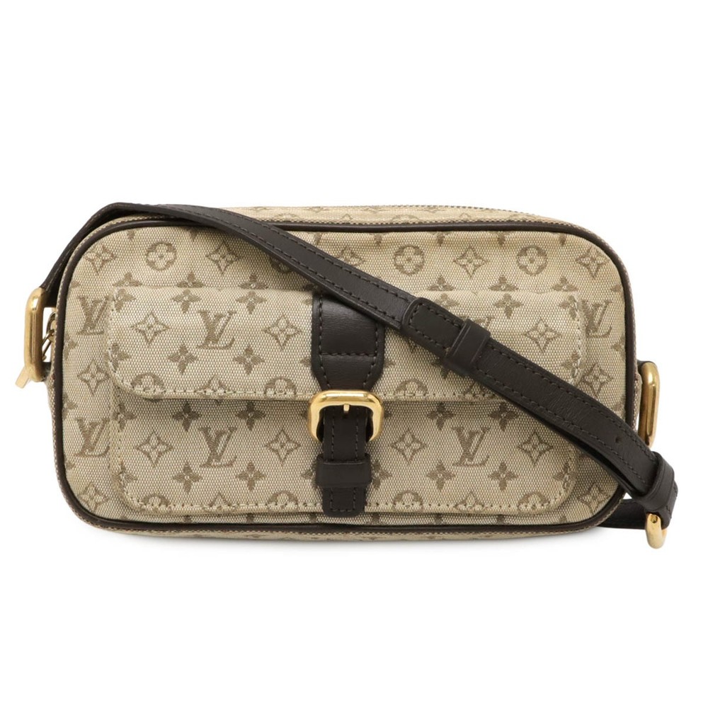 Louis Vuitton Monogram Mini Juliet Shoulder Bag Pochette Crossbody in Canvas Y0810