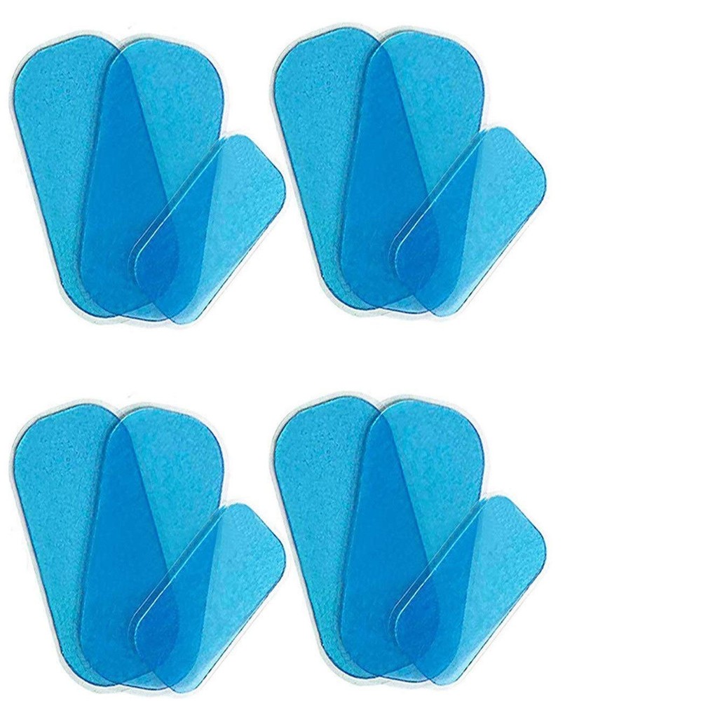 12 pcs Gel Pads Replacements for EMS ABS Hips Trainer Buttock Muscle Massage ...