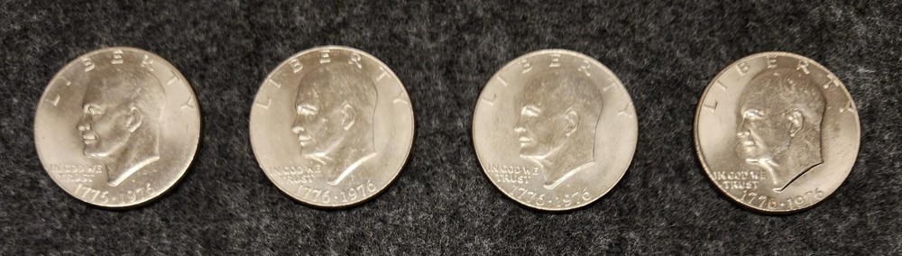 Coin Collection 5 Eisenhower, 2 Kennedy, 2 Sacagawea, 1 Buchanan (See Comments)