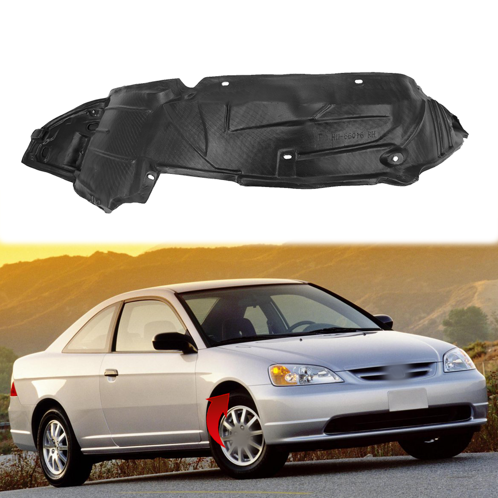 Front Passenger Side Splash Shield For Honda Civic 2004 2005