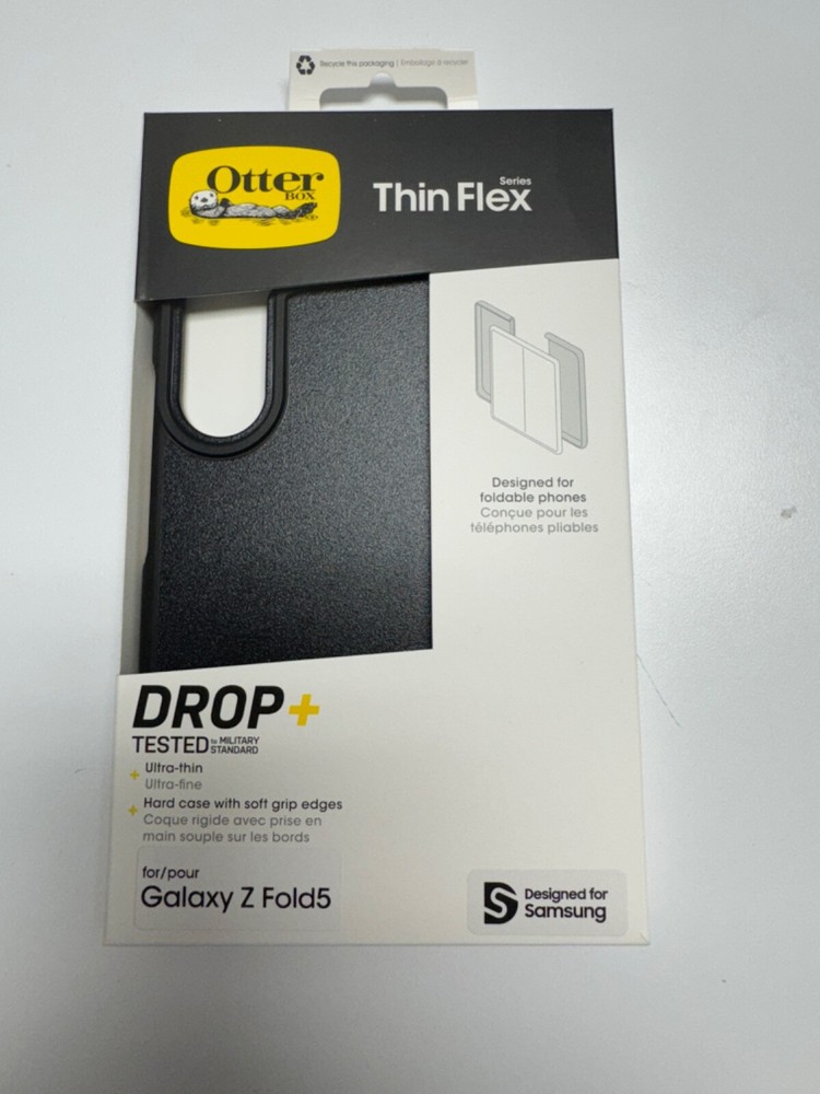 OtterBox Thin Flex Series Case for Samsung Galaxy Z Fold5 - Black