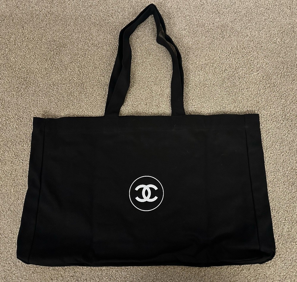 Chanel Skincare Vip Gift No1 Black Tote Bag Shopping Bag 2025 Collection