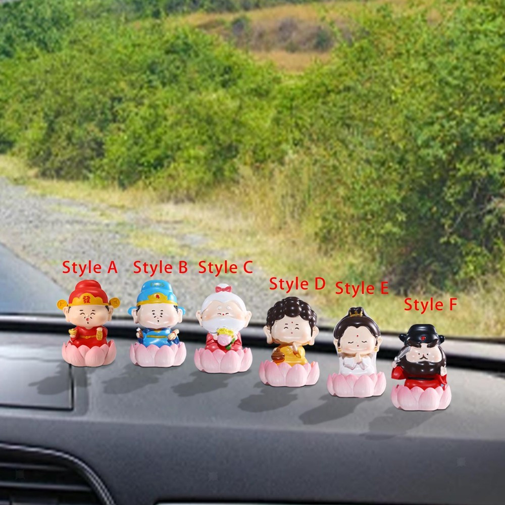 Fengshui God Figurine Sculpture Desktop Decoration Collectible Ornament