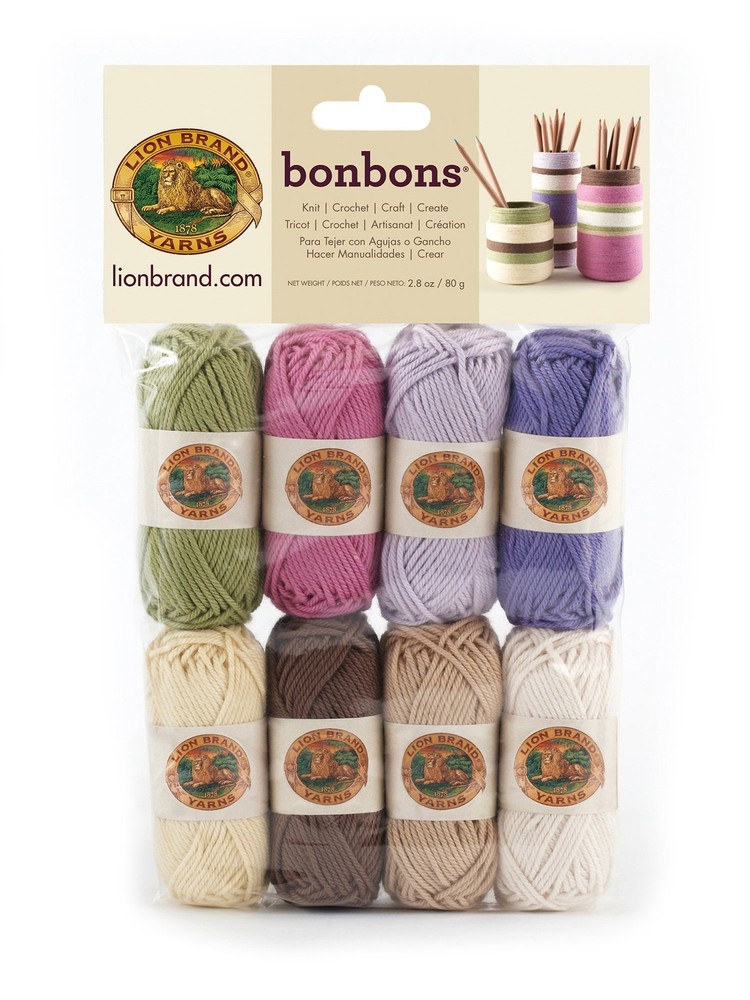 Bonbons Yarn Nature Color 8 Pack 28 Yards Each