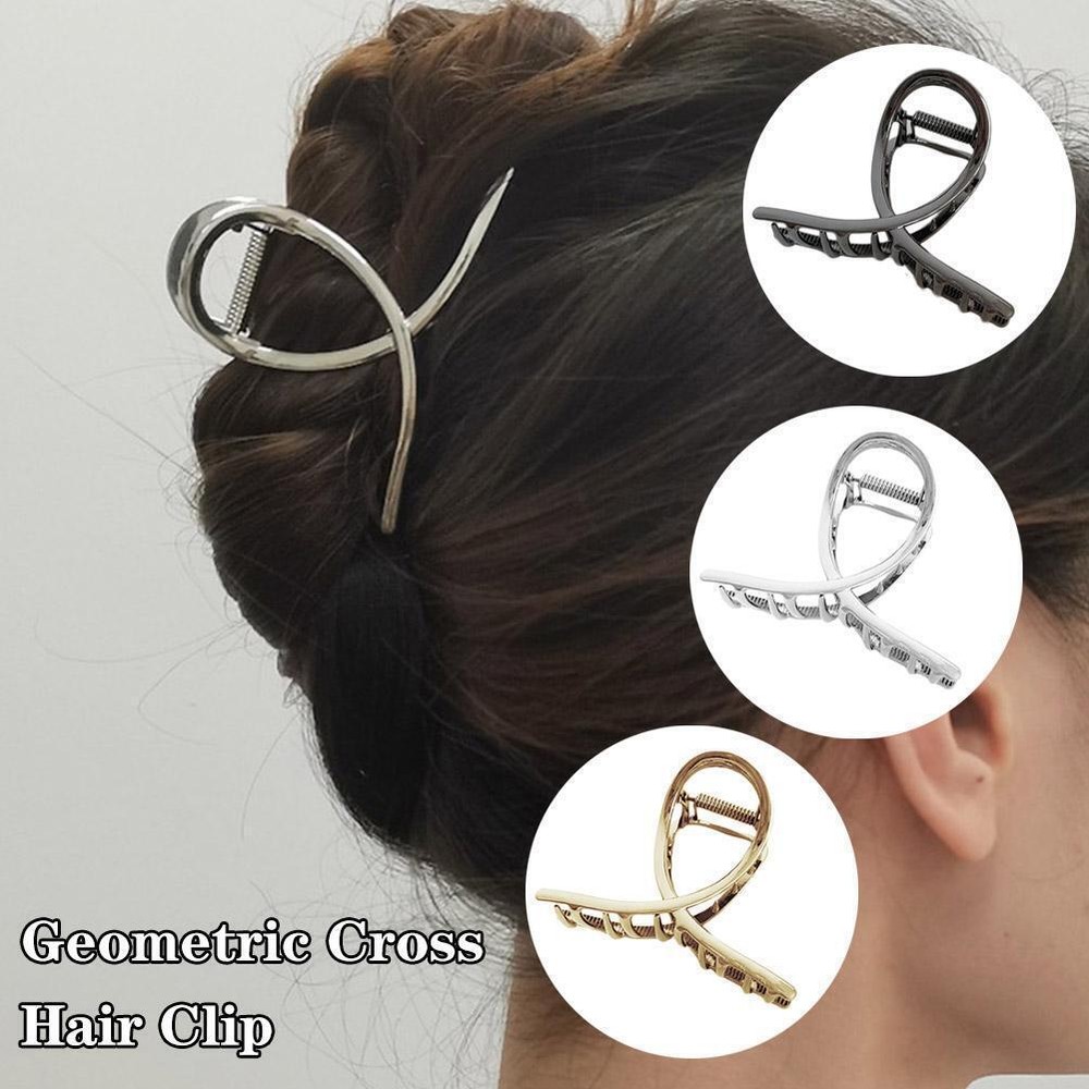 Strong Hold Alloy Hair Claw Clips for Stylish Headdresses and Hair Accessories GX B7S0
