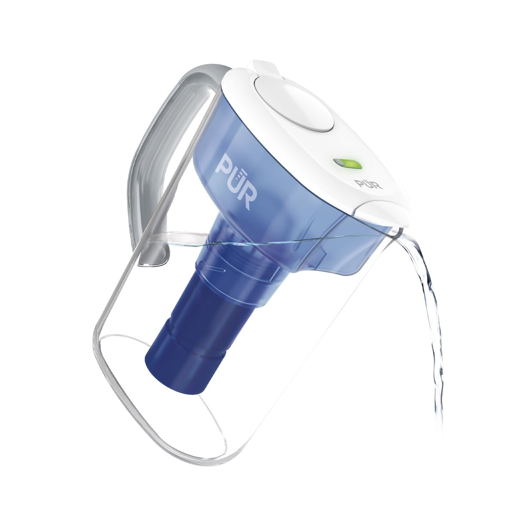 PUR plus 7-Cup Water Filter Pitcher with 1 Lead-Reducing PUR plus Filter, Dishwa