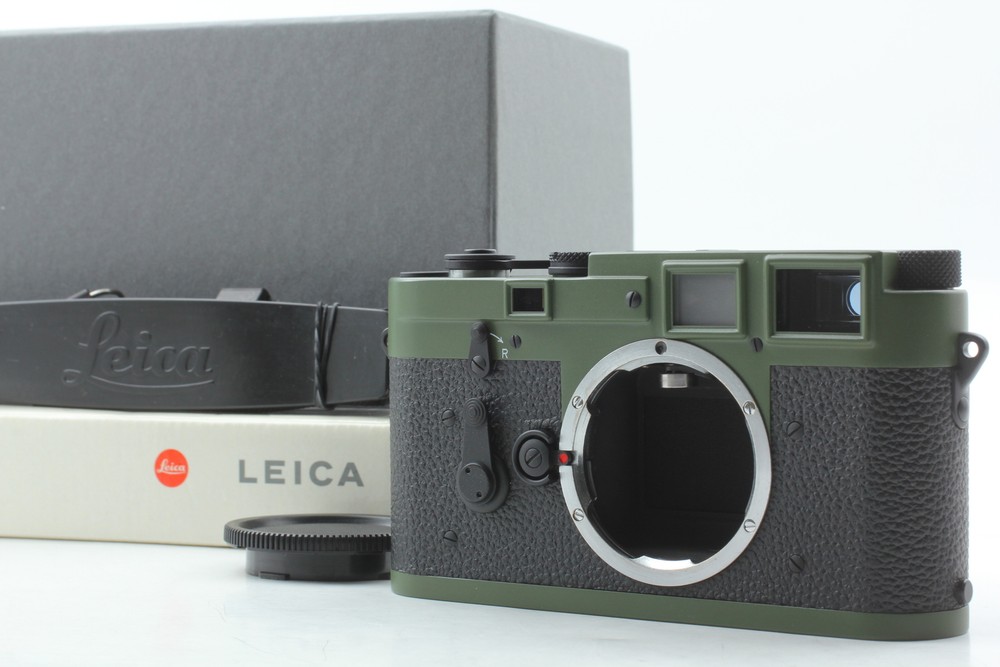 Restore & Repaint [TOP MINT] Leica M3 Olive x Black 35mm Film Camera from JAPAN