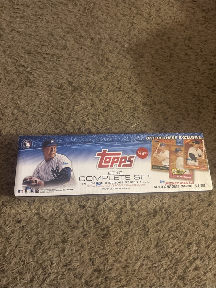 2012 Topps MLB Baseball Factory Sealed Complete Set