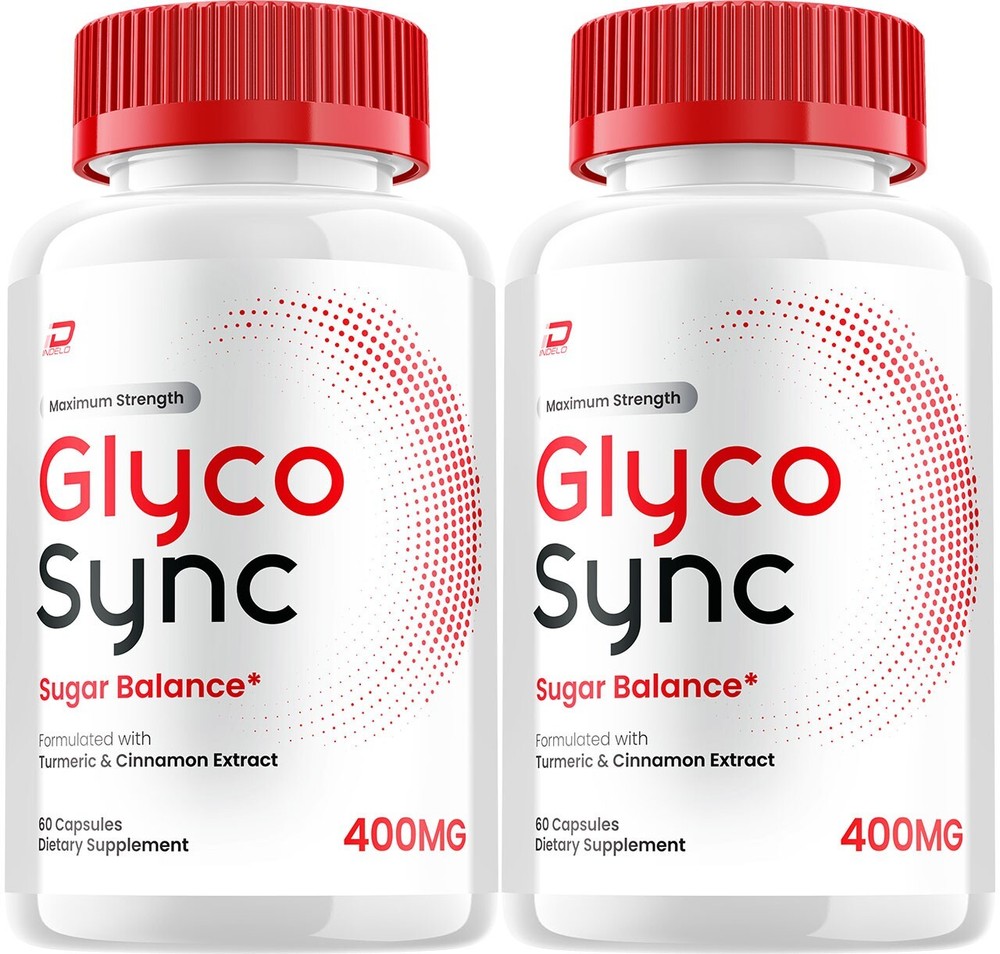 (2 Pack) Glyco Sync Capsules – GlycoSync Sugar Optimizer Pills Advanced...