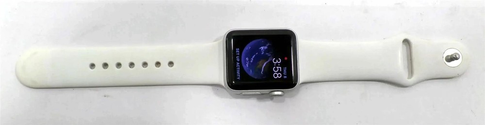 APPLE Watch Series 3 GPS - 38MM Aluminum Case A1858 - Silver