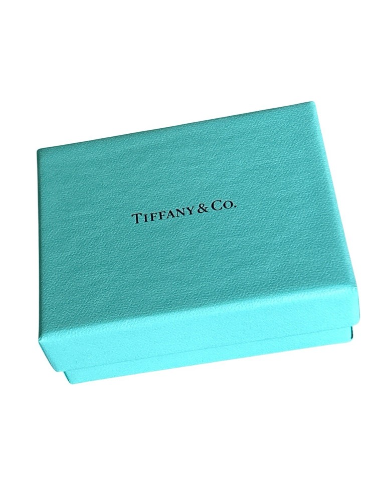 Tiffany & Co Small Jewelry Box 4x3x0.5 Inches Empty Luxury Gift