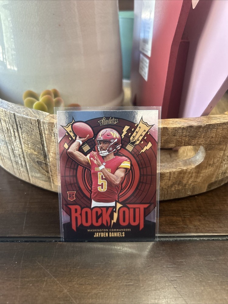 2024 Panini Absolute - Rock Out #RO-JDS Jayden Daniels (RC)