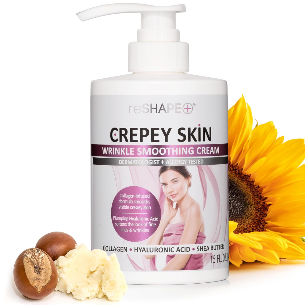 Reshape+ Collagen Body & Face Cream Moisturizing Skin Care Lotion, Skin Tighteni