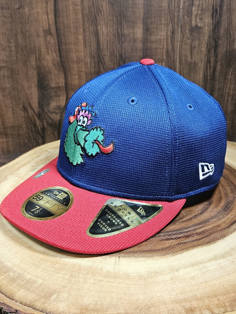 Philly Phanatic New Era Low Profile Fitted Hat Size 7 1/2 Phillies