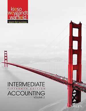 Intermediate Accounting, Volume 2 - Hardcover, by Kieso Donald E.; - Good
