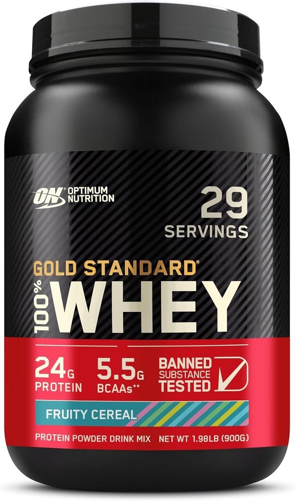 Optimum Nutrition Gold Standard 100% Whey Protein Powder Fruity Cereal Flavor
