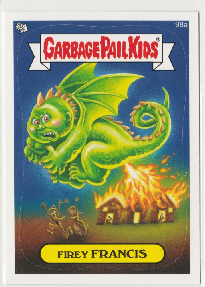 Fiery Francis #98a Garbage Pail Kids GPK 2013 Series 2 BNS2 Brand New