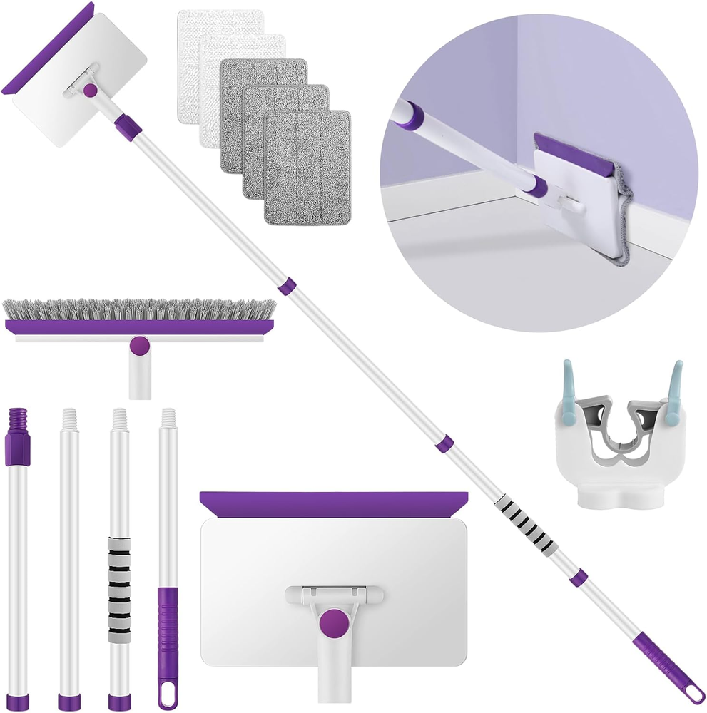 Baseboard Cleaner Tool with Handle 60