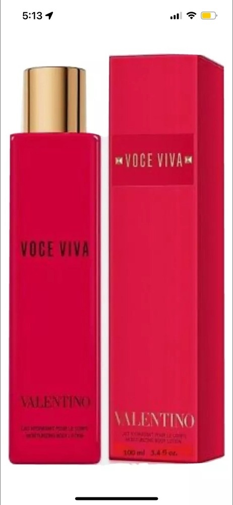 Valentino Voce Viva Moisturizing Body Lotion 6.7 Oz 200 Ml Damage Box