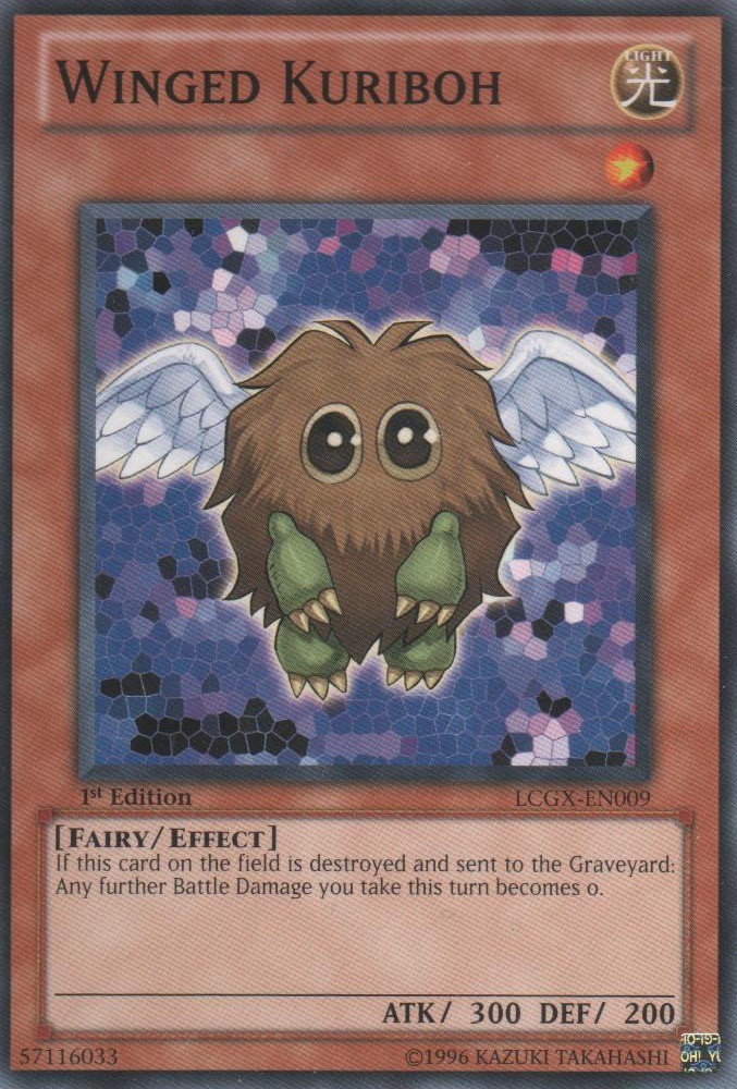 Winged Kuriboh LCGX-EN009 Common Unlimited Lightly Played