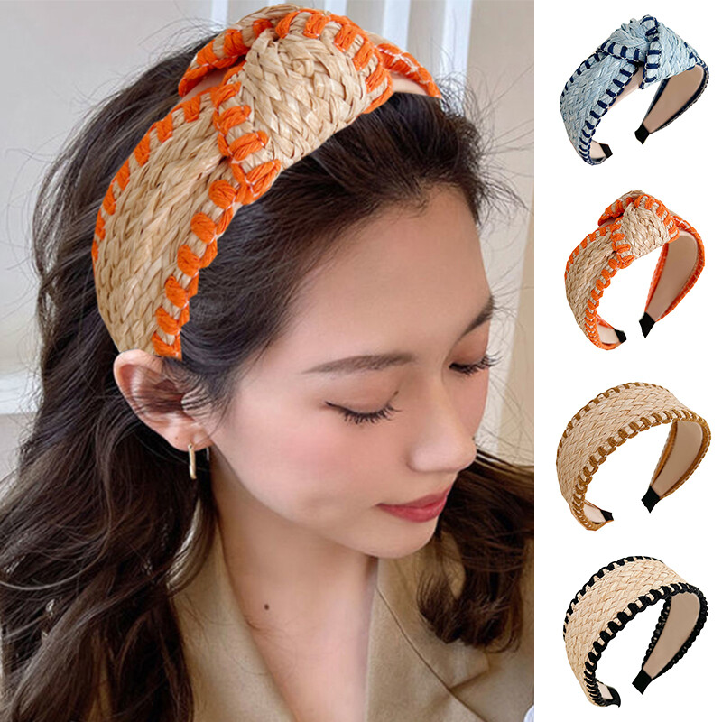 Knotted Bohemian Non-Slip Headband DIY Hair Accessory 1PC