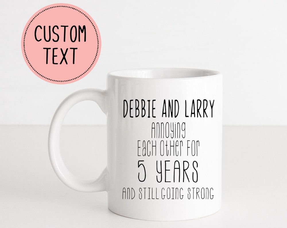 Personalized Wedding Anniversary Mug Funny Mug Anniversary Gift Parents