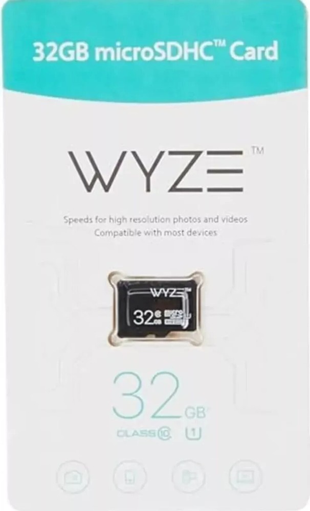 NEW OEM WYZE 32GB microSDXC Card Expandable Storage Class 10 micro SD Black