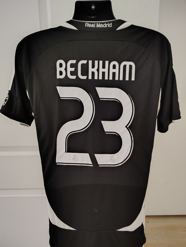 Jersey David Beckham With Real Madrid , third kit , Season  2006-2007