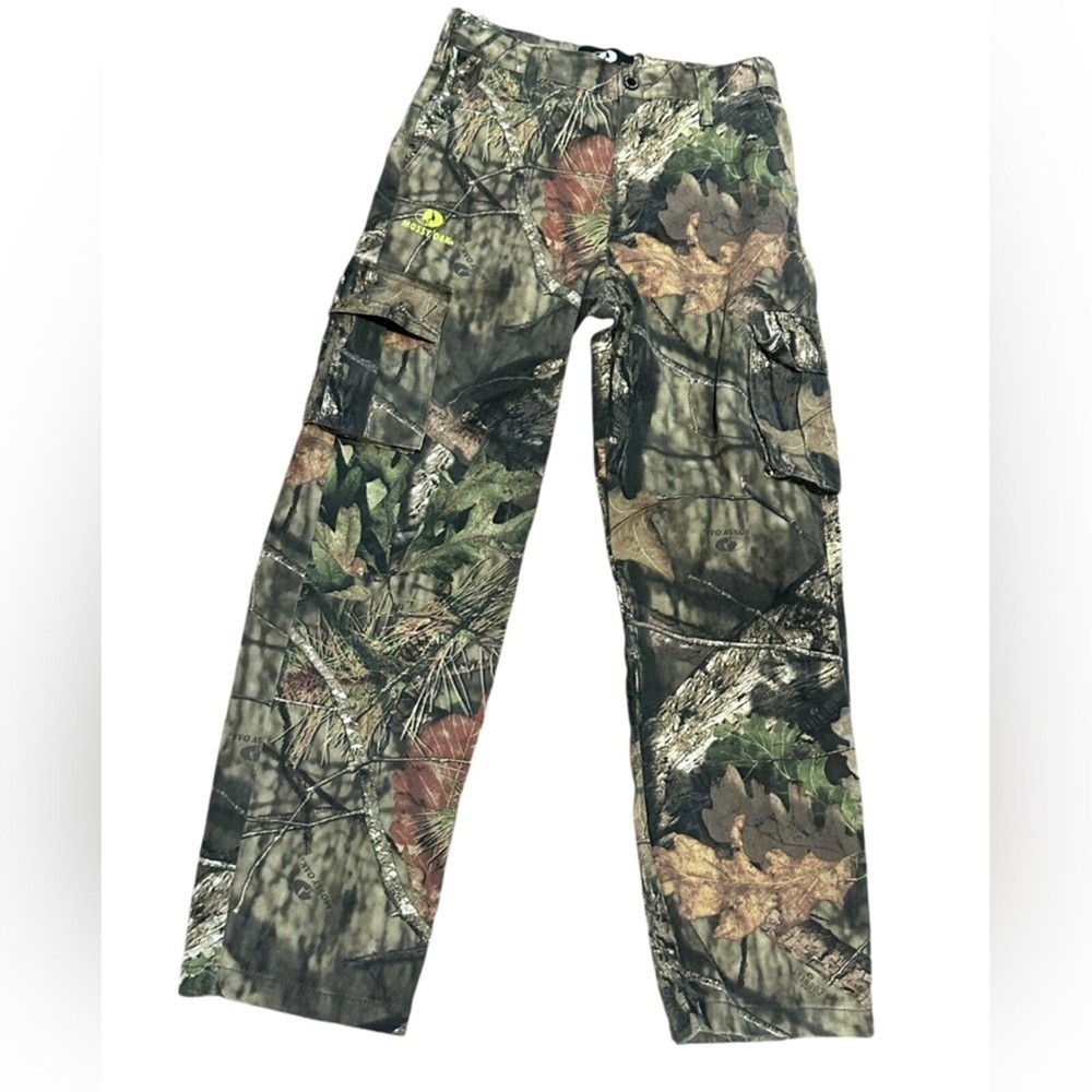 Mossy Oak Youth Size 18 XXL (29 x 30) Camo Cargo Pants