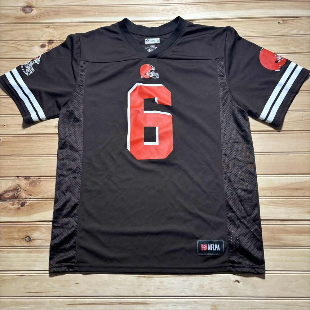 Baker Mayfield Cleveland Browns #6 NFL Jersey Size Large Team Apparel