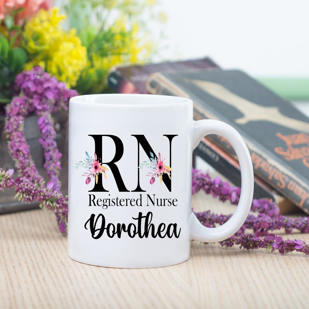 Registered Nurse Mug Nurse Cup Personalized Nurse Mug Nurse Gifts Gifts For