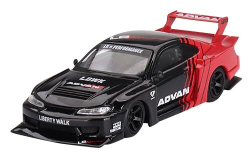 MINI GT 1/64 Nissan Silvia S15 LB-Super Silhouette ADVAN RHD Diecast Model