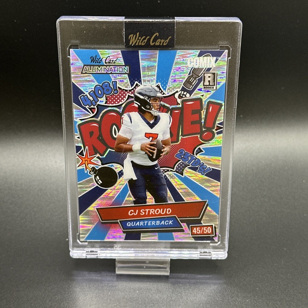 Comodín de aluminio CJ Stroud 2023 novato/50 Houston Texans radiocontrol