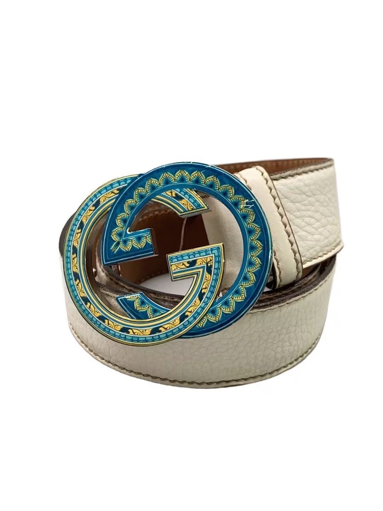 GUCCI Belt -- WHT Women's, Stained