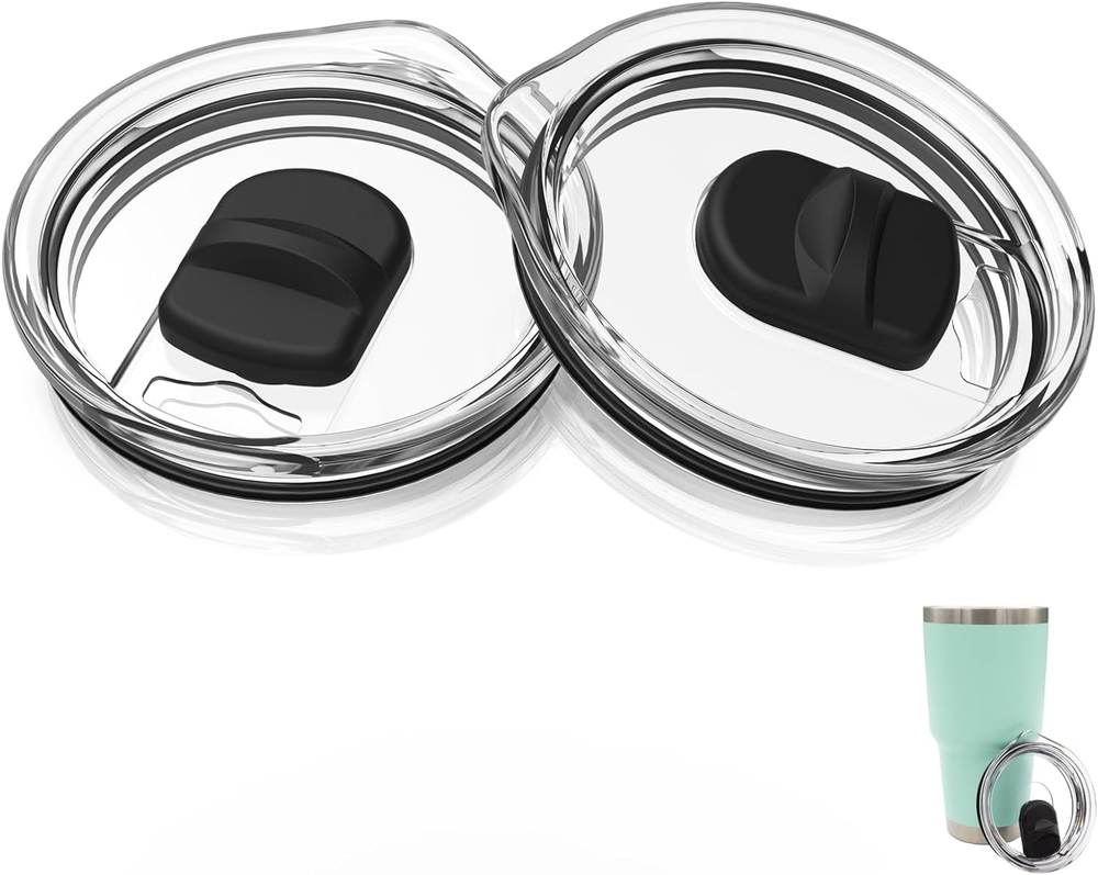 30 Oz Tumbler Lid for YETI Rambler Magnetic Slider Lid Splash Resistant Replacem