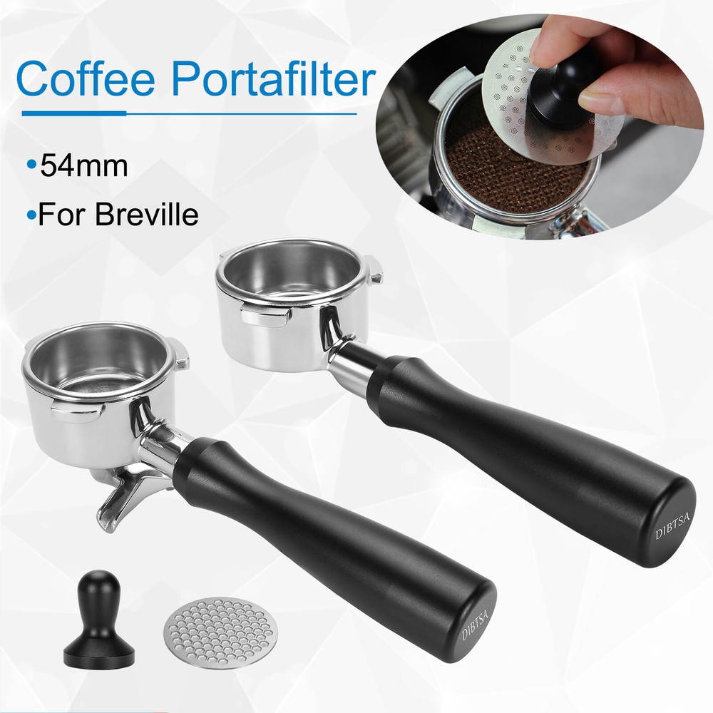 54mm Portafilter Compatible with Breville BES840BS, BES870XL, BES880, BES810BSS, BES860, BES878 Espresso Machines