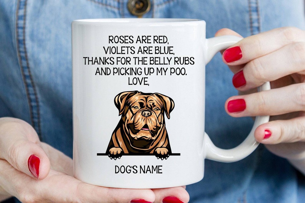 Dogue De Bordeaux Mug Best Dogue De Bordeaux Gift Funny Mug For Dogue De