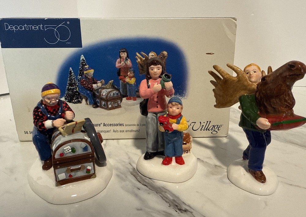 Dept 56 Original Snow Village “Another Mans Treasure” Accessories #54976
