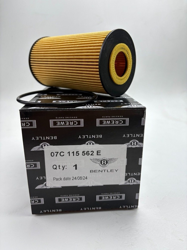07C115562E 06-18 OEM Bentley Continental GT/GTC/F. Spur W12 Oil Filter & Gasket